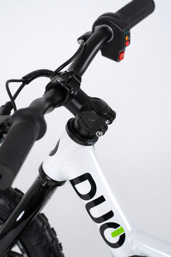 Duo Launch 12" handlebars and throttle kids electric balance bike