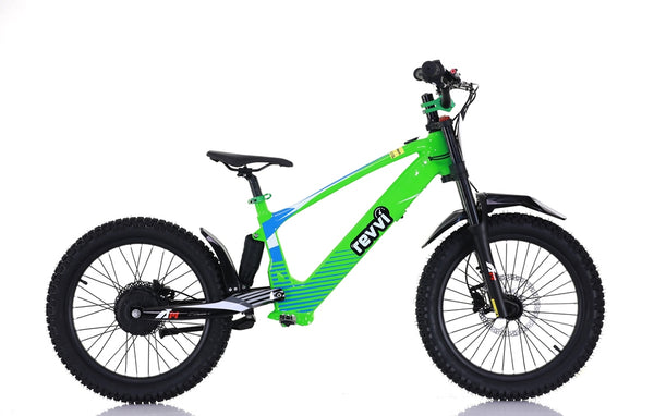 Revvi 20" Electric Kids Balance Bike - Green