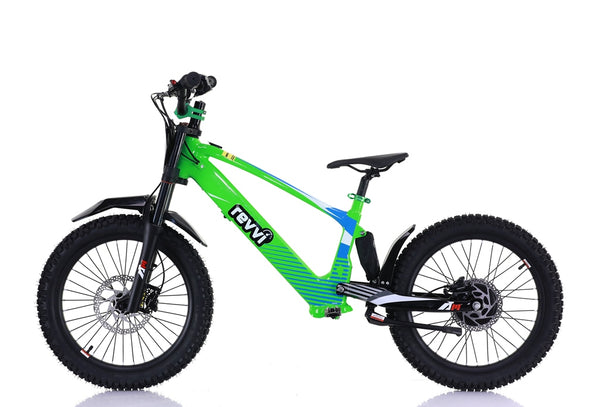 Revvi 20" Electric Kids Balance Bike - Green