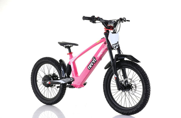 Revvi 20" Electric Kids Balance Bike - Pink