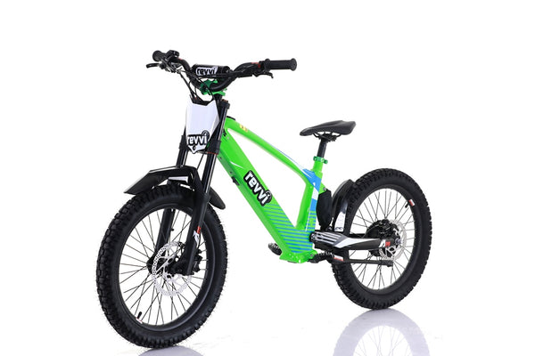 Revvi 20" Electric Kids Balance Bike - Green