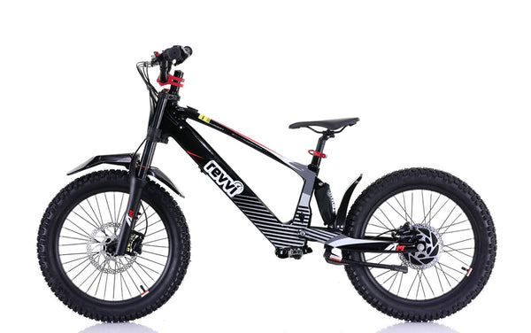 Revvi 20" Electric Kids Balance Bike - Black