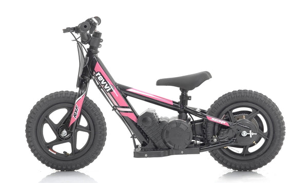Revvi 12" Kids Electric Balance bike - Pink