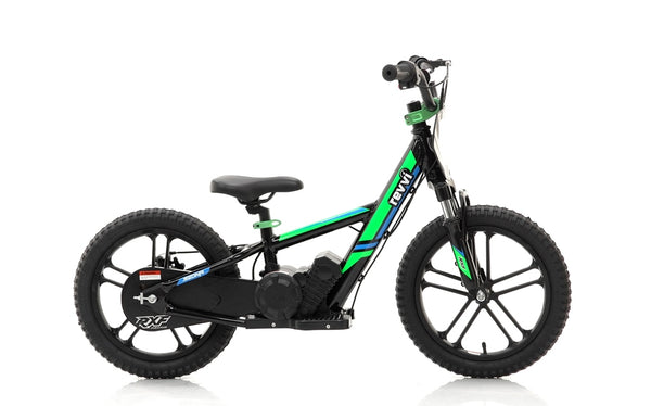 Revvi 16" Plus Kids Electric Balance bike - Green