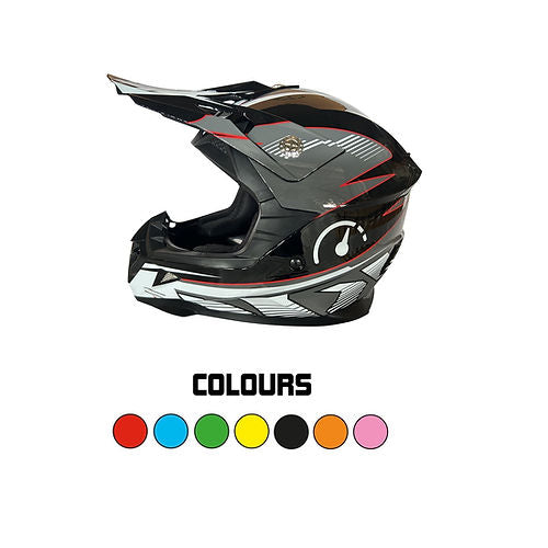 Revvi Kids Motocross Helmet