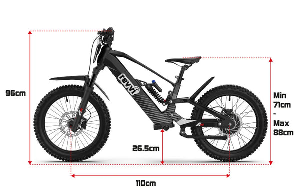 September 2026 PRE ORDER Revvi 20" PLUS Electric Kids Balance Bike-Deposit