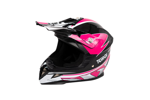 Torqi Kids Motocross Helmet