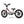 White Amped A16 Children's electric bike with black seat and red accents on a white background