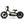 Amped A10 Electric balance bike with black frame and yellow accents on a white background