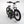 “DUO 20″ Podium Pro kids electric balance bike – side profile, black, on stand”