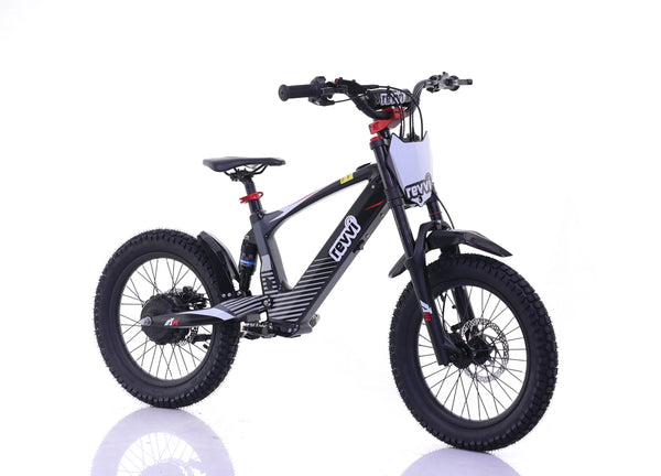 Revvi 18" Electric Kids Balance Bike - Black