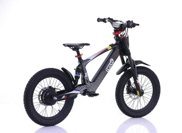 Revvi 18" Electric Kids Balance Bike - Black