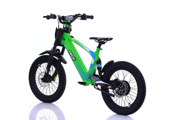 Revvi 18" Electric Kids Balance Bike - Green