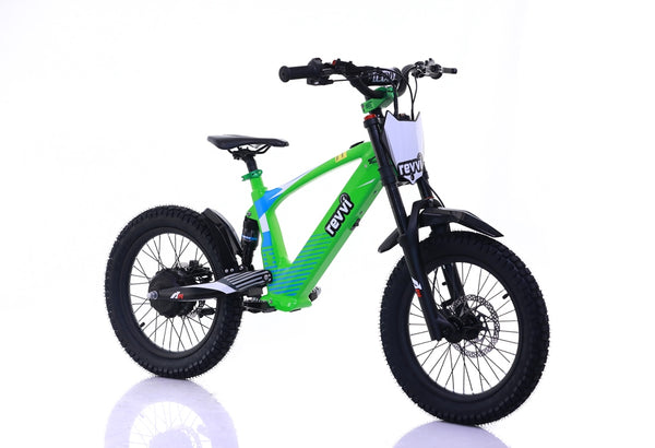 Revvi 18" Electric Kids Balance Bike - Green