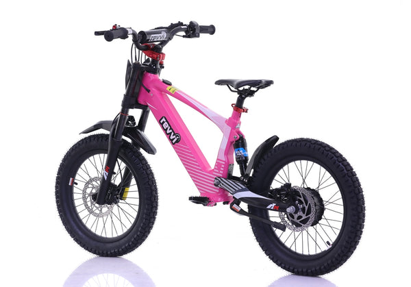 Revvi 18" Electric Kids Balance Bike - Pink