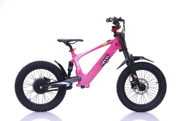 Revvi 18" Electric Kids Balance Bike - Pink