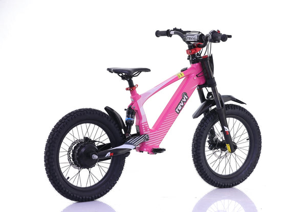 Revvi 18" Electric Kids Balance Bike - Pink