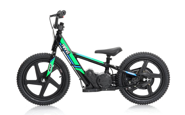 Revvi 16" Kids Electric Balance bike- Green