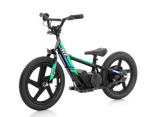 Revvi 16" Kids Electric Balance bike- Green