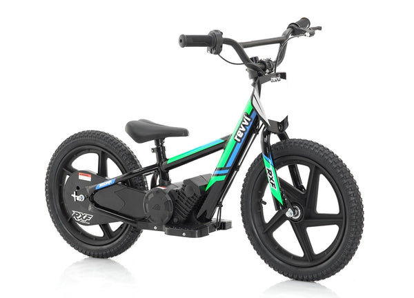 Revvi 16" Kids Electric Balance bike- Green