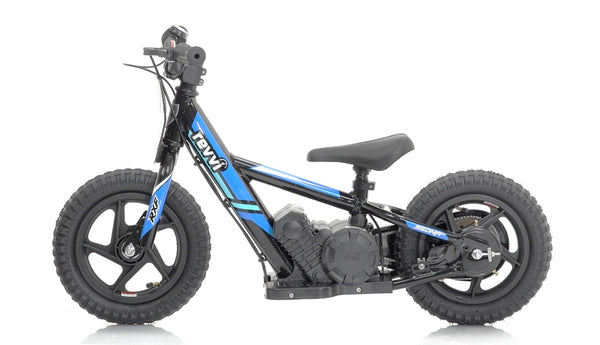 Revvi 12" Kids Electric Balance bike- Blue