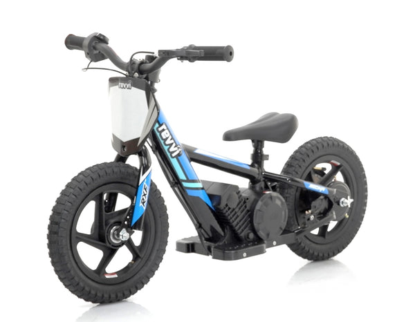 Revvi 12" Kids Electric Balance bike- Blue