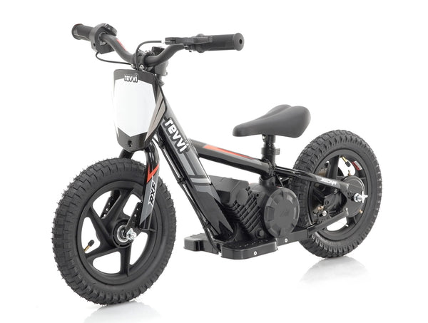 Revvi 12" Kids Electric Balance bike- Black