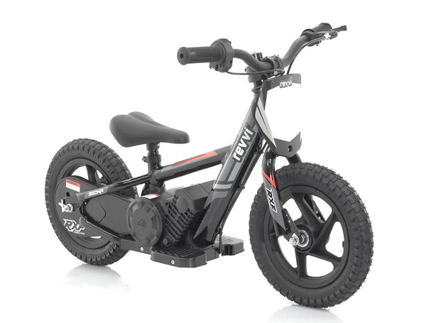 Revvi 12" Kids Electric Balance bike- Black