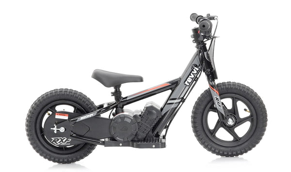 Revvi 12" Kids Electric Balance bike- Black