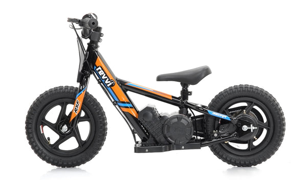 Revvi 12" Kids Electric Balance bike- Orange