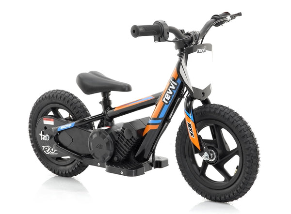 Revvi 12" Kids Electric Balance bike- Orange