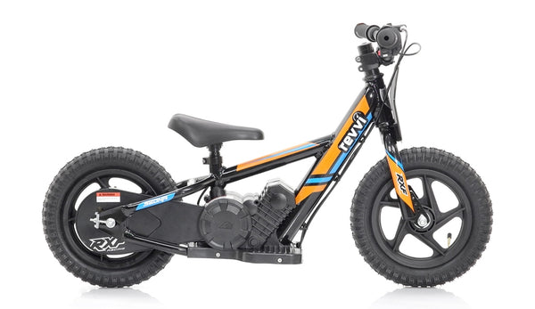 Revvi 12" Kids Electric Balance bike- Orange