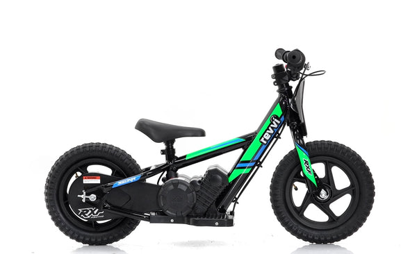 Revvi 12" Kids Electric Balance bike- Green