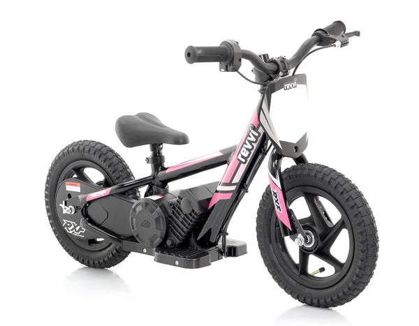 Revvi 12" Kids Electric Balance bike- Pink