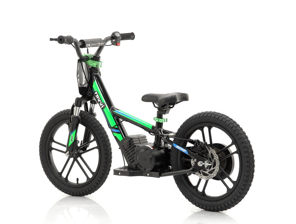 Revvi 16" Plus Kids Electric Balance bike- Green