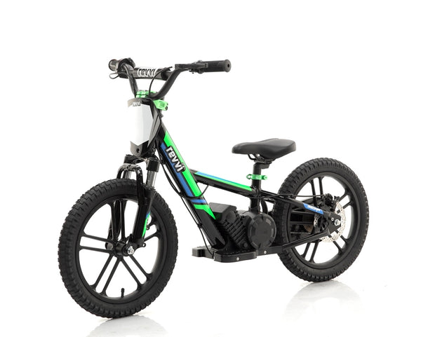 Revvi 16" Plus Kids Electric Balance bike- Green