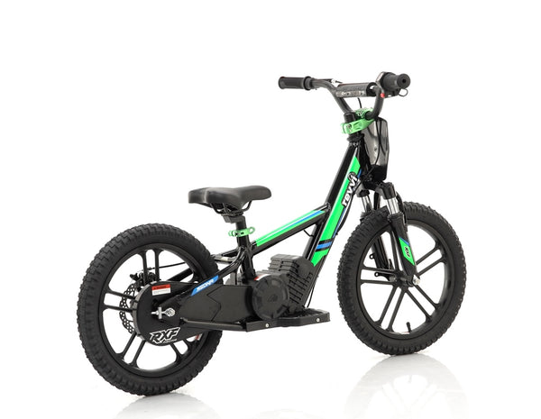 Revvi 16" Plus Kids Electric Balance bike- Green