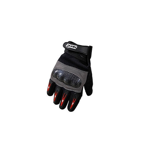 Revvi Kids Bike Gloves - Knuckle Protection - Long finger tech