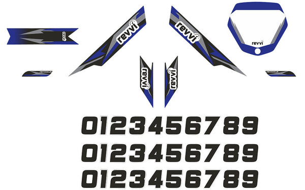 MX Replica Revvi Graphics Kit - To fit Revvi 16" and 16" Plus Balance Bike