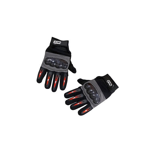 Revvi Kids Bike Gloves - Knuckle Protection - Long finger tech