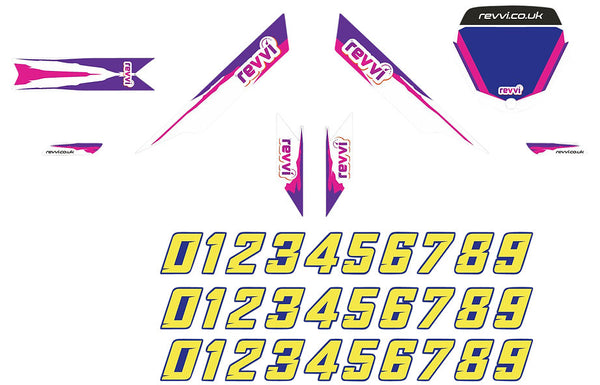 MX Replica Revvi Graphics Kit - To fit Revvi 16" and 16" Plus Balance Bike
